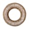 Hello Honey® 20" Natural Hand-Woven Buri Palm Wreath